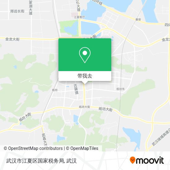 武汉市江夏区国家税务局地图