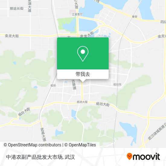 中港农副产品批发大市场地图