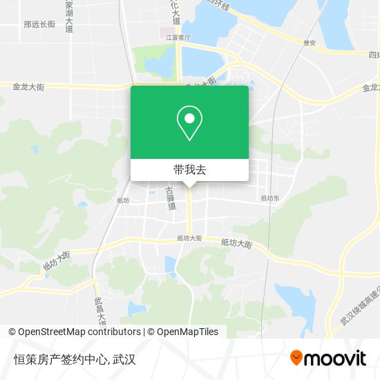 恒策房产签约中心地图
