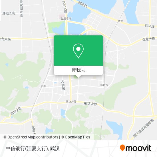 中信银行(江夏支行)地图
