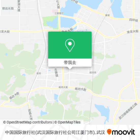 中国国际旅行社(武汉国际旅行社公司江厦门市)地图