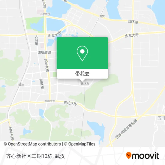 齐心新社区二期10栋地图