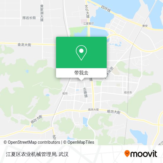 江夏区农业机械管理局地图