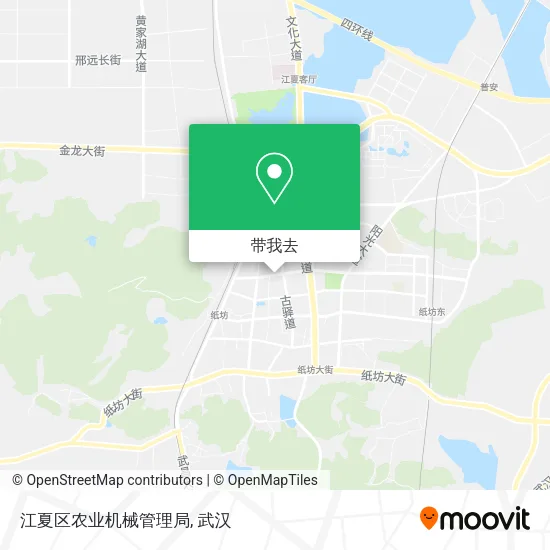 江夏区农业机械管理局地图