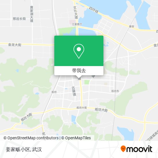 姜家畈小区地图