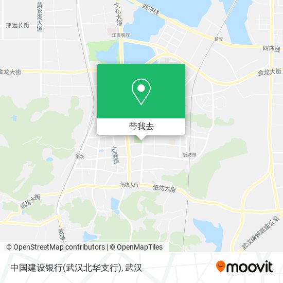 中国建设银行(武汉北华支行)地图