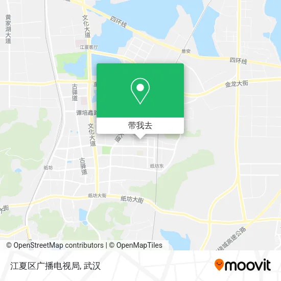 江夏区广播电视局地图