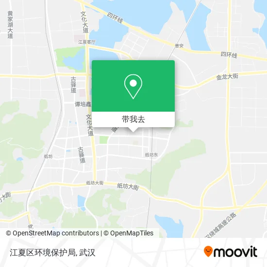 江夏区环境保护局地图