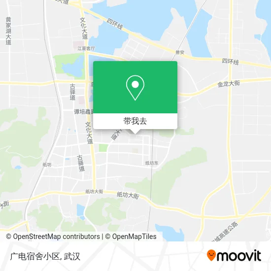 广电宿舍小区地图