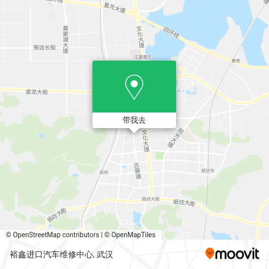 裕鑫进口汽车维修中心地图