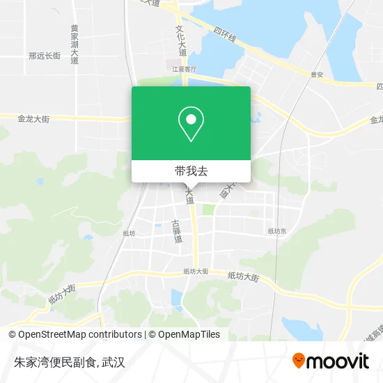 朱家湾便民副食地图