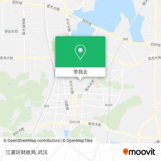 江夏区财政局地图