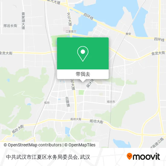 中共武汉市江夏区水务局委员会地图