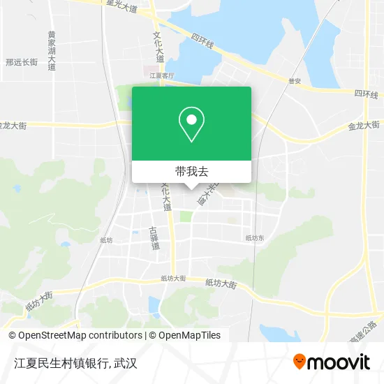 江夏民生村镇银行地图