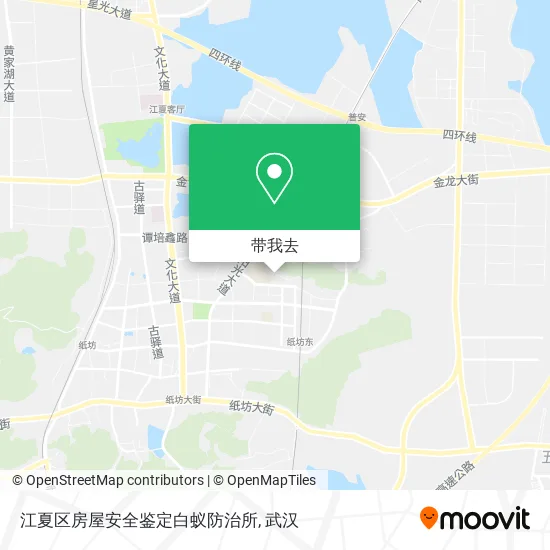 江夏区房屋安全鉴定白蚁防治所地图