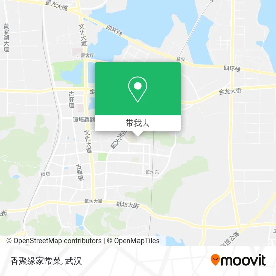 香聚缘家常菜地图