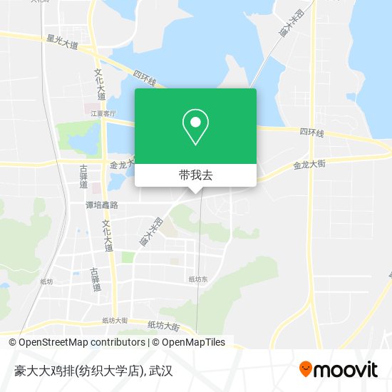 豪大大鸡排(纺织大学店)地图