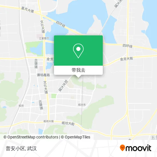 普安小区地图