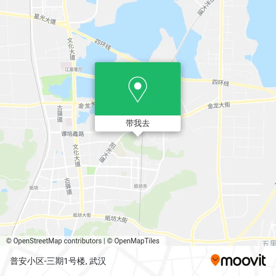 普安小区-三期1号楼地图