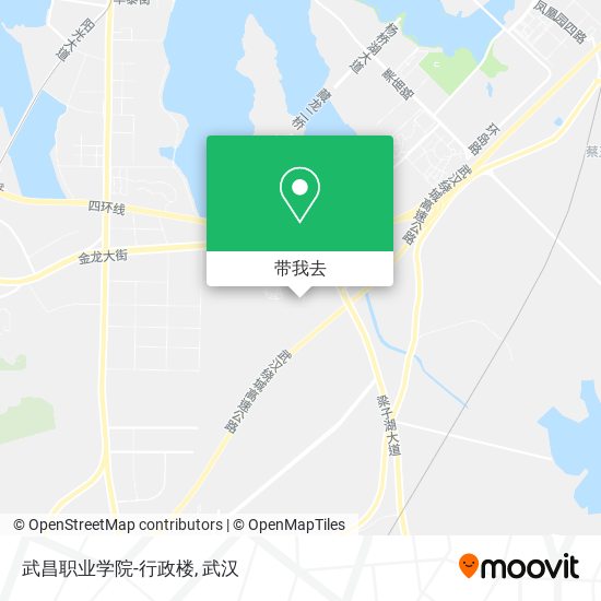 武昌职业学院-行政楼地图