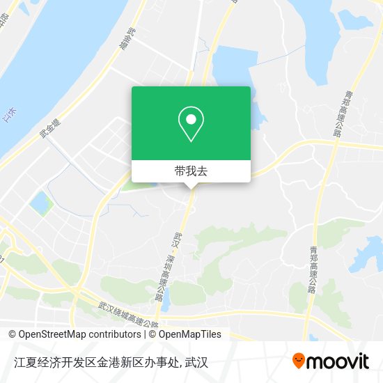 江夏经济开发区金港新区办事处地图