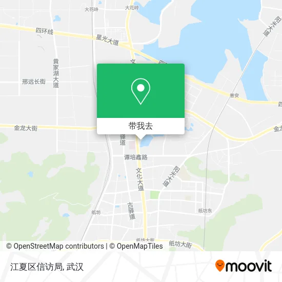 江夏区信访局地图