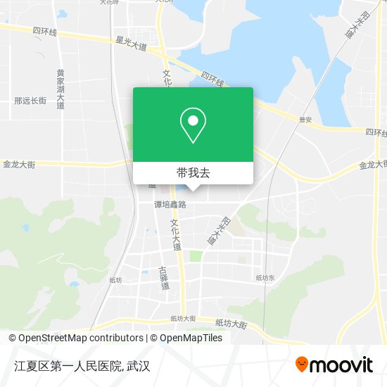 江夏区第一人民医院地图