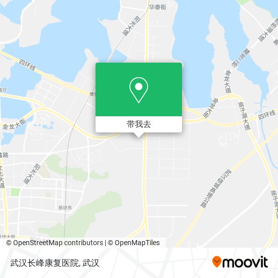 武汉长峰康复医院地图