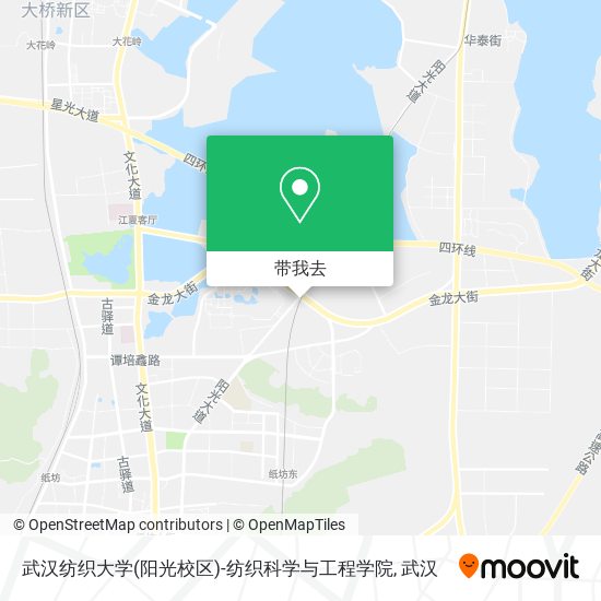 武汉纺织大学(阳光校区)-纺织科学与工程学院地图