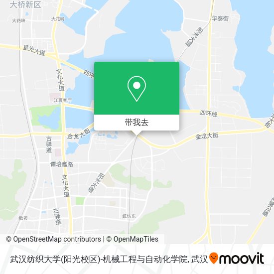 武汉纺织大学(阳光校区)-机械工程与自动化学院地图