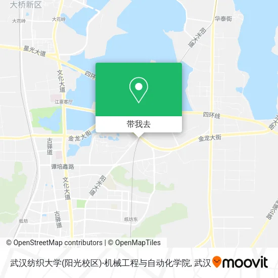 武汉纺织大学(阳光校区)-机械工程与自动化学院地图