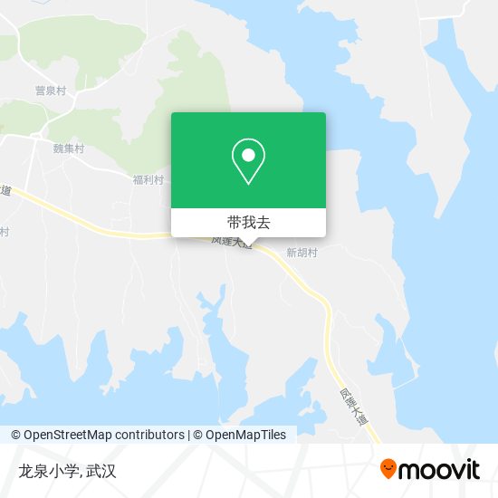 龙泉小学地图