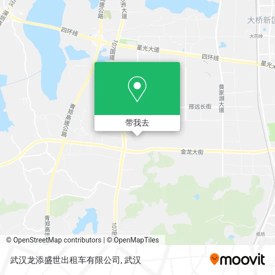 武汉龙添盛世出租车有限公司地图