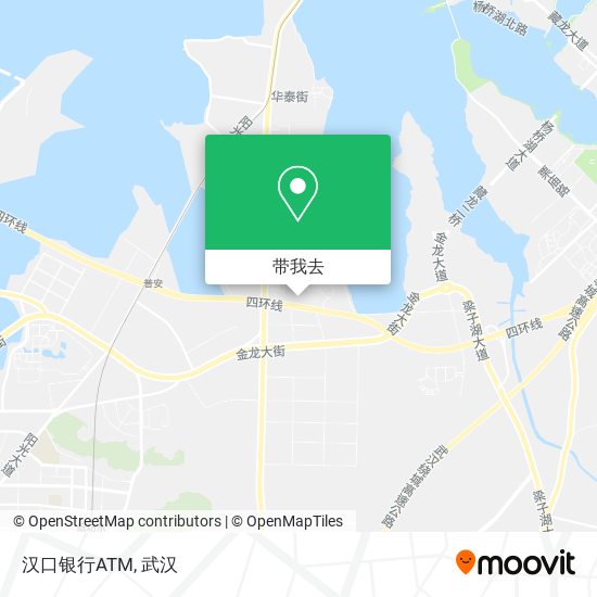 汉口银行ATM地图
