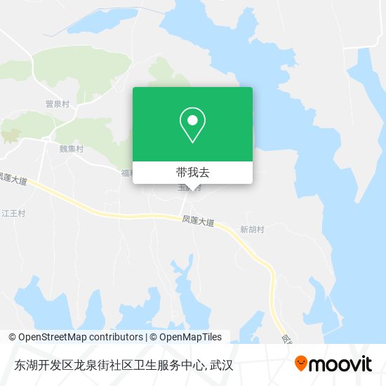 东湖开发区龙泉街社区卫生服务中心地图