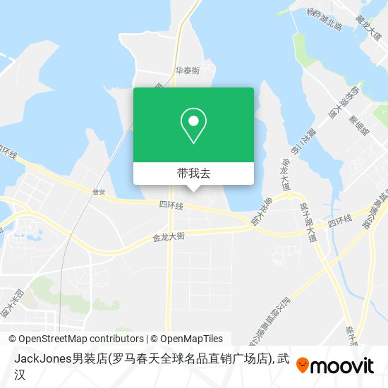 JackJones男装店(罗马春天全球名品直销广场店)地图