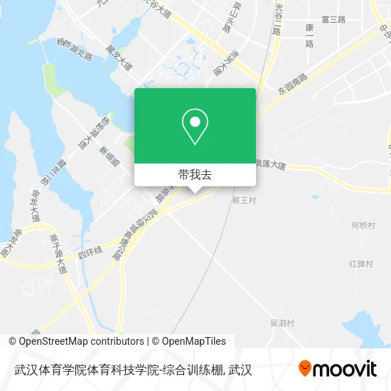 武汉体育学院体育科技学院-综合训练棚地图