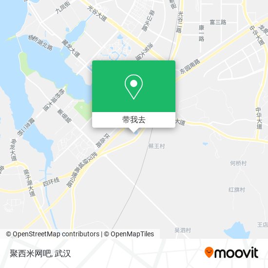 聚西米网吧地图