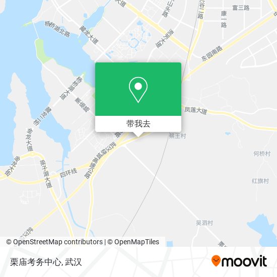 栗庙考务中心地图