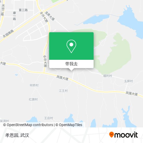 孝恩园地图