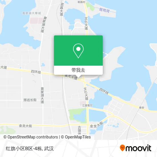 红旗小区B区-4栋地图