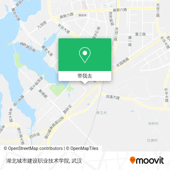 湖北城市建设职业技术学院地图