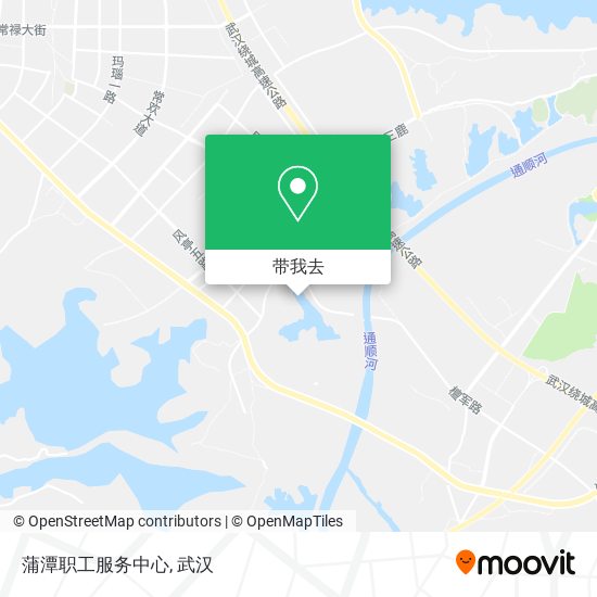 蒲潭职工服务中心地图
