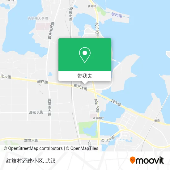 红旗村还建小区地图