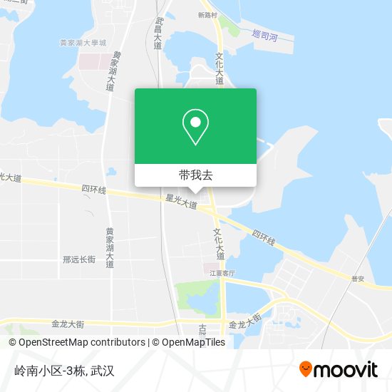 岭南小区-3栋地图