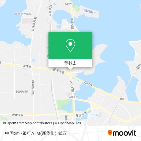 中国农业银行ATM(新华街)地图