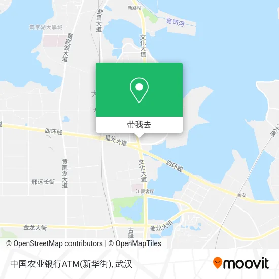 中国农业银行ATM(新华街)地图