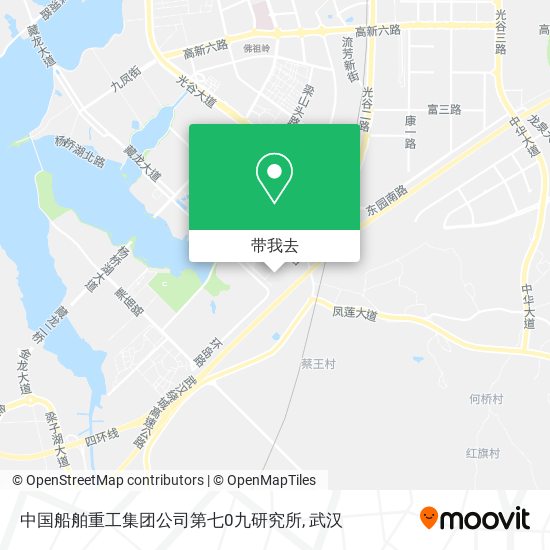 中国船舶重工集团公司第七0九研究所地图