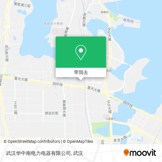 武汉华中南电力电器有限公司地图