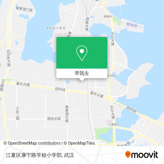 江夏区康宁路学校小学部地图